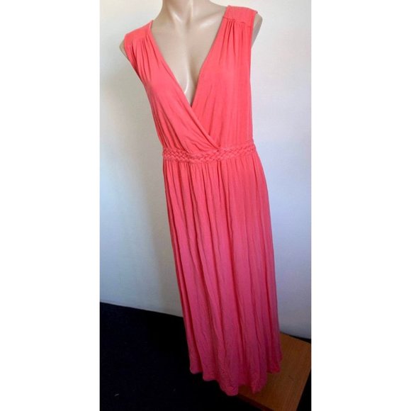 AUTOGRAPH plus 20 watermelon cross over summer beach MAXI DRESS ♡ B1062 - Picture 6 of 9